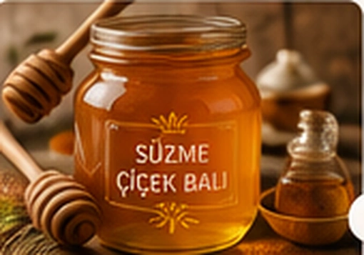 Süzme Çiçek Balı (Doğal)