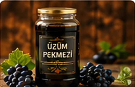 %100 Doğal Üzüm Pekmezi (Katkısız)